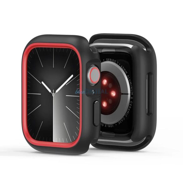 Dux Ducis Bamo Caz Apple Watch 10 46mm - negru-roșu