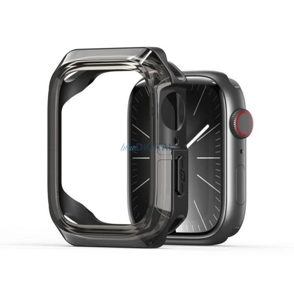 Dux Ducis Tamo Caz Apple Watch 10 42mm - transparent-negru