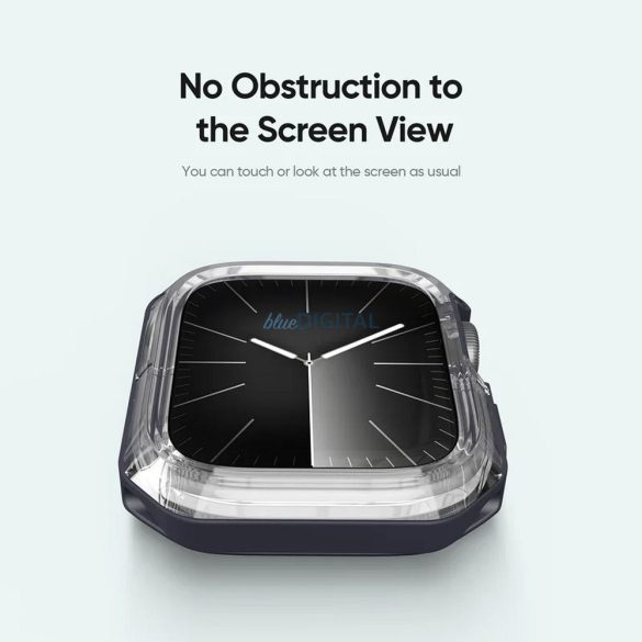 Dux Ducis Tamo Case Apple Watch 10 46mm - albastru transparent-evil