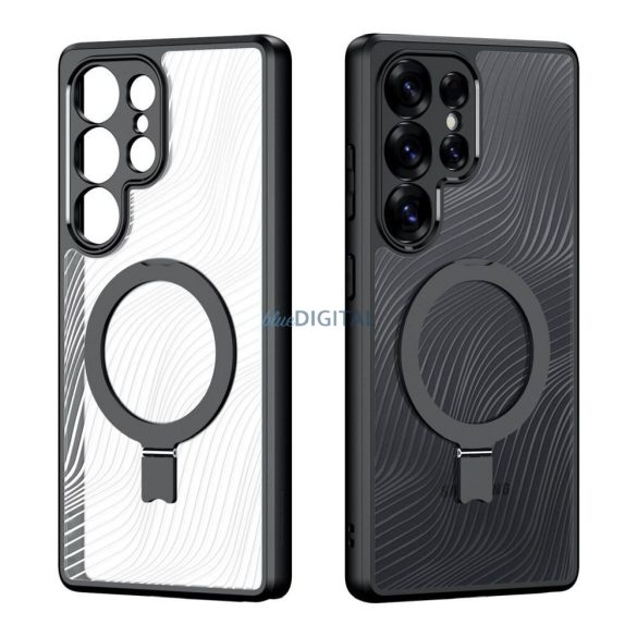 Husă compatibilă Dux Ducis Aimo Mag MagSafe pentru Samsung Galaxy S25 Ultra - negru