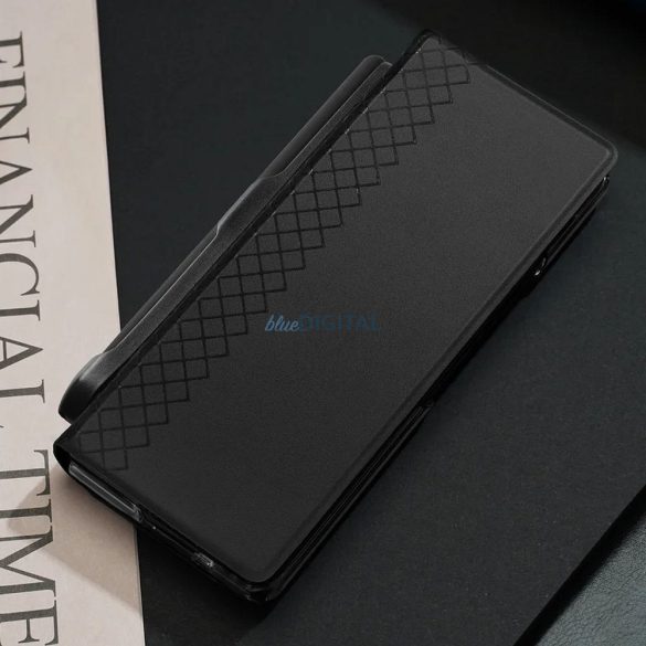Husă Dux Ducis Bril cu suport pentru stilou pentru Samsung Galaxy Z Fold SE - negru
