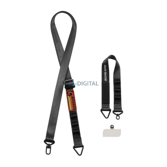 DUX DUCIS Outdoor Cross Body - curea de telefon cross-body - negru
