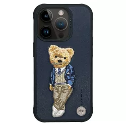   HUSĂ! - Geantă Zuck Bear Londol Classic pentru iPhone 15 Pro - model "Westminster ace"