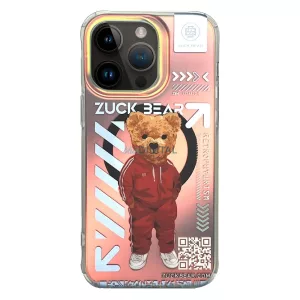 HUSĂ! - Zuck Bear New York Never Sleeps Husă compatibilă Mag MagSafe pentru iPhone 15 Pro Max - model "Brooklyn baller"