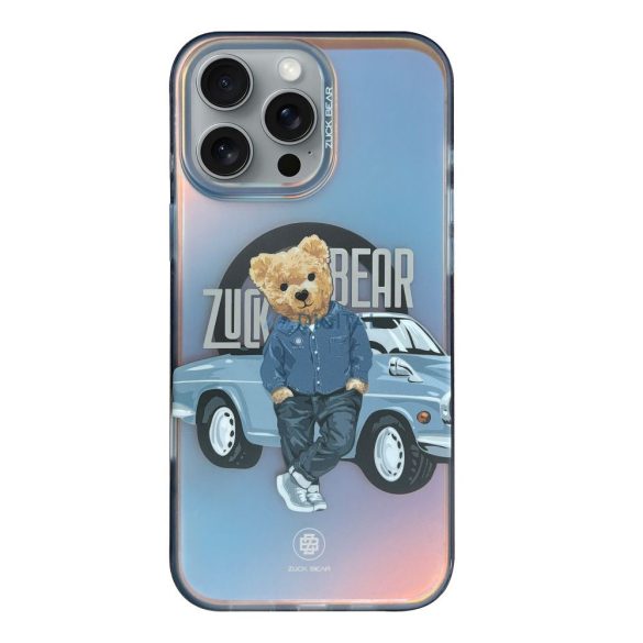 Carcasă compatibilă Zuck Bear California Cool Mag MagSafe pentru iPhone 16 - model "automobile"