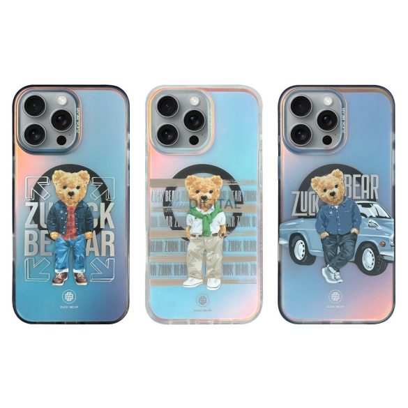 Carcasă compatibilă Zuck Bear California Cool Mag MagSafe pentru iPhone 16 - model "automobile"