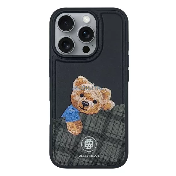 HUSĂ! - Husă compatibilă Zuck Bear Darren MagSafe pentru iPhone 16 Pro - negru