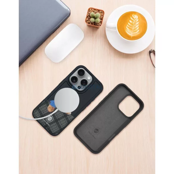 HUSĂ! - Husă compatibilă Zuck Bear Darren MagSafe pentru iPhone 16 Pro - negru