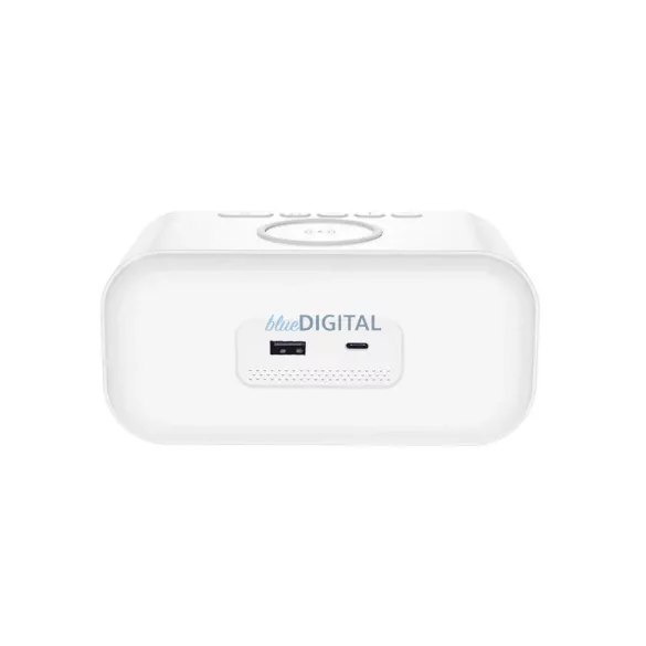 WiWU - Încărcător wireless 15W cu ceas cu alarmă Wi-C006 Power Air 5in1