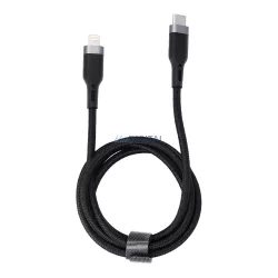   WiWU - Cablu de date Seria Platinum Wi-C013 USB C la Lightning 30W 1,2m - negru