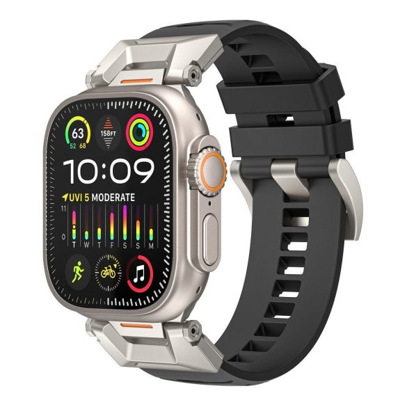 WiWU - Curea de ceas urban Wi-WB012 42/44/45/49 mm - negru