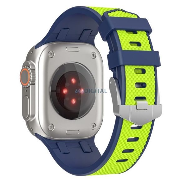 WiWU Wi-WB015 Curea de schimb Kylin pentru Apple Watch 42/44/45/49 mm - verde neon