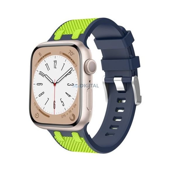 WiWU Wi-WB015 Curea de schimb Kylin pentru Apple Watch 42/44/45/49 mm - verde neon