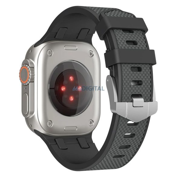 WiWU Wi-WB015 Kylin curea de schimb Apple Watch 42/44/45/49 mm - negru
