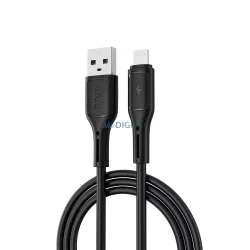   WiWU Wi-C001 Seria Starlink Cablu USB-A - Lightning 2.4A 100cm - negru
