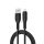 WiWU Wi-C001 Seria Starlink Cablu USB-A - Lightning 2.4A 100cm - negru WiWU Wi-C001 Seria Starlink Cablu USB-A - Lightning 2.4A 100cm - negru
