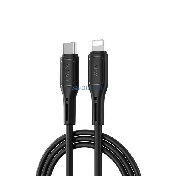 WiWU Wi-C043E Seria Starlink Type-C - Cablu Lightning 30W - negru