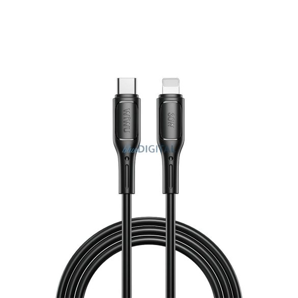 WiWU Wi-C043E Seria Starlink Type-C - Cablu Lightning 30W - negru