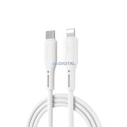  WiWU Wi-C043E Seria Starlink Type-C - Cablu Lightning 30W - alb