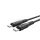 WiWU Wi-C043E Starlink Series Type-C - cablu Type-C 30W - negru
