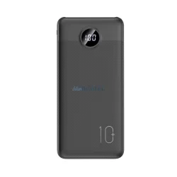   Veger L10S (W1105PD) powerbank cu conexiune 2xUSB-A și 1xUSB-C 10000mAh 20W 2A PD QC3.0 - negru