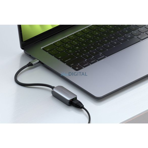 SATECHI Tip C Ethernet 2.5 Gigabit adaptor ST-AE25M spațiu gri