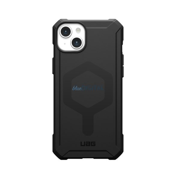 ( UAG ) Urban Armor Gear Essential compatibil cu Magsafe pentru IPHONE 15 PLUS negru