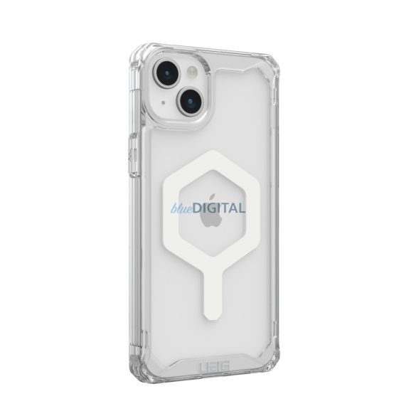 (UAG) Urban Armor Gear Plyo compatibil cu Magsafe pentru IPHONE 15 PLUS ice white