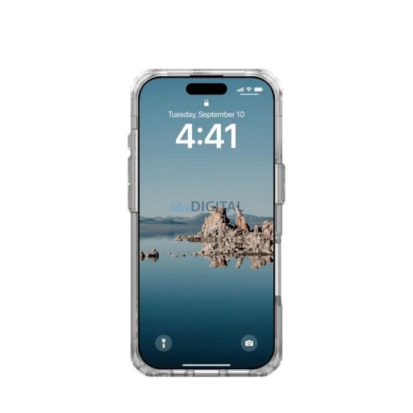 (UAG) Urban Armor Gear Plyo MagSafe Carcasă compatibilă pentru iPhone 16 Pro - Aur transparent
