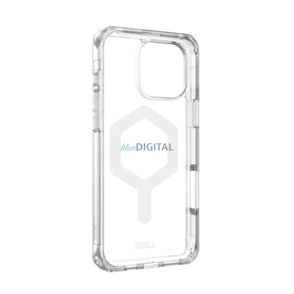 (UAG) Urban Armor Gear Plyo MagSafe caz compatibil pentru iPhone 16 Pro Max - transparent-alb