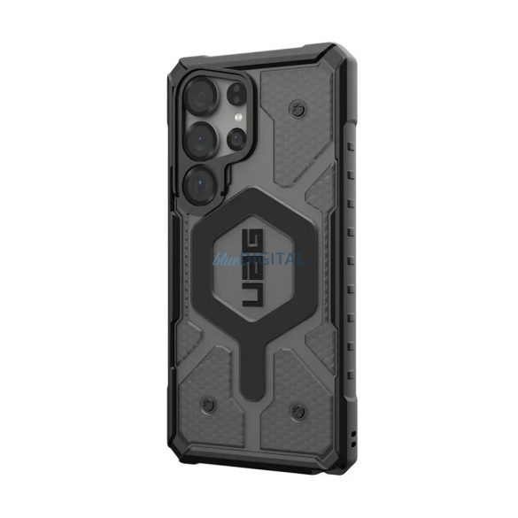 Urban Armor Gear Pathfinder Clear Magnet MagSafe caz compatibil pentru Samsung Galaxy S25 Ultra - negru transparent