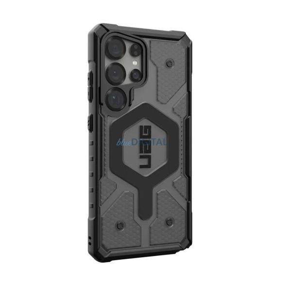 Urban Armor Gear Pathfinder Clear Magnet MagSafe caz compatibil pentru Samsung Galaxy S25 Ultra - negru transparent