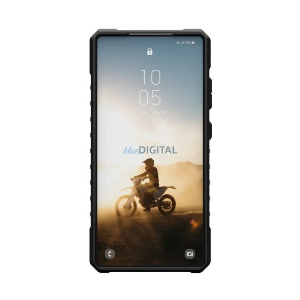 Urban Armor Gear Pathfinder Clear Magnet MagSafe caz compatibil pentru Samsung Galaxy S25 Ultra - negru transparent