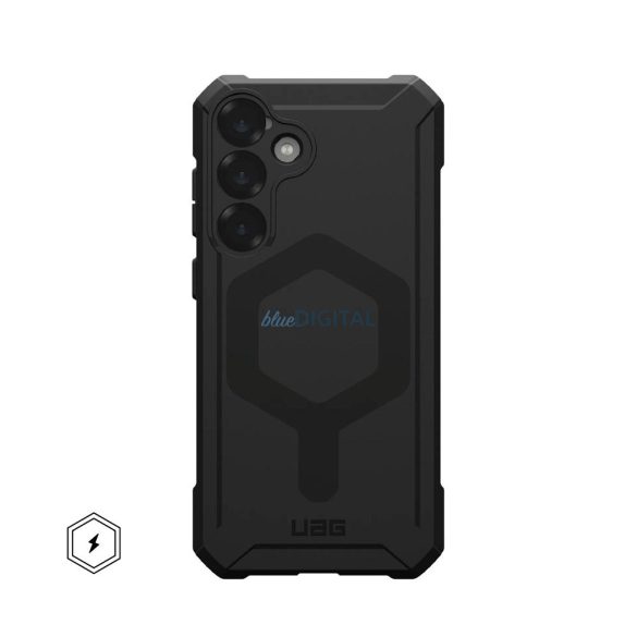 Urban Armor Gear Essential Armor Magnet MagSafe carcasă compatibilă pentru Samsung Galaxy S25 Plus - negru