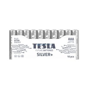 TESLA Baterie alcalină AA SILVER+[10x72]
