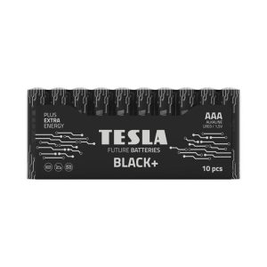 Baterie alcalină TESLA AAA BLACK+[10x72]