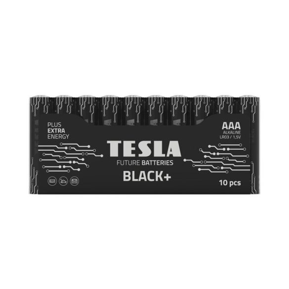 Baterie alcalină TESLA AAA BLACK+[10x72]
