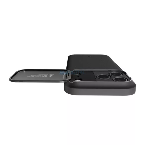 HUSĂ! - Carcasă SPIGEN OPTIK ARMOR MAG pentru IPHONE 17 Pro Max negru