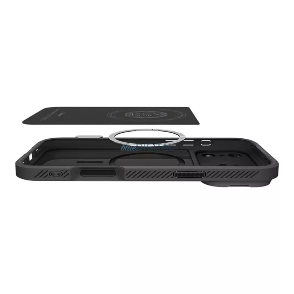 HUSĂ! - Carcasă SPIGEN OPTIK ARMOR MAG pentru IPHONE 17 Pro Max negru