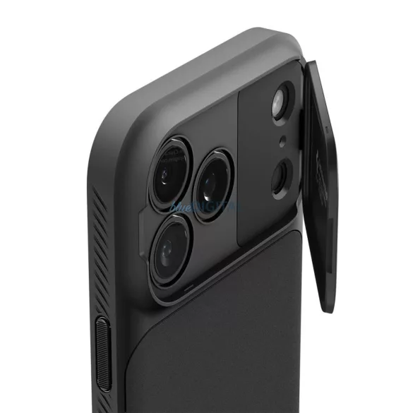 HUSĂ! - Carcasă SPIGEN OPTIK ARMOR MAG pentru IPHONE 17 Pro Max negru