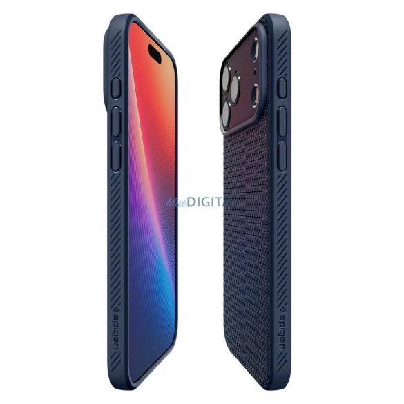 HUSĂ! - Husă SPIGEN LIQUID AIR pentru IPHONE 17 Pro Max în albastru marin