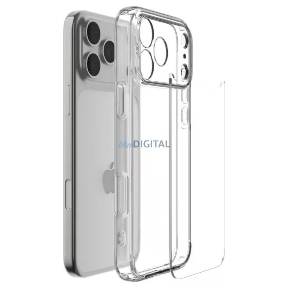 HUSĂ! - SPIGEN caz ULTRA HYBRID pentru IPHONE 17 Pro Max cristal caz clar