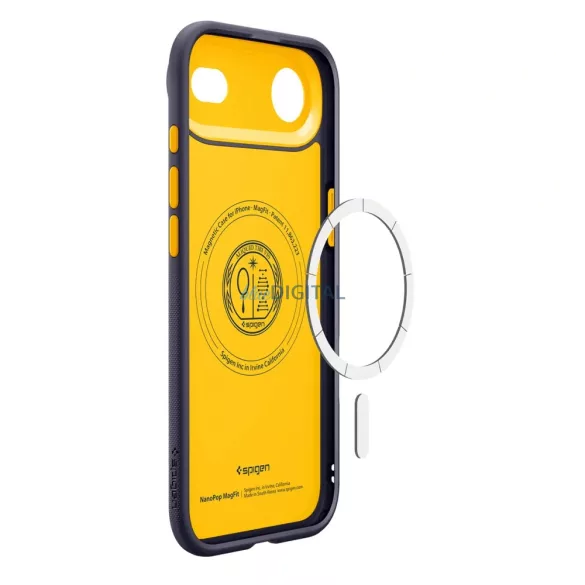 HUSĂ! - SPIGEN NANO POP MAG compatibil cu MagSafe pentru IPHONE 17 Air - Albastru marin
