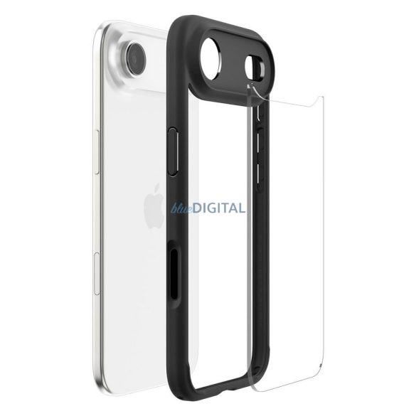 HUSĂ! - SPIGEN CAZ ULTRA HIBRID IPHONE 17 AER NEGRU MAT
