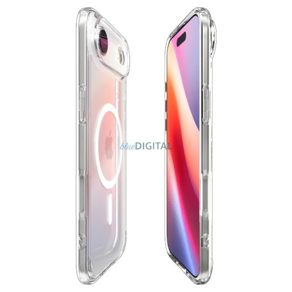 HUSĂ! - Husă SPIGEN ULTRA HYBRID MAG compatibilă MagSafe pentru IPHONE 17 Air alb pur