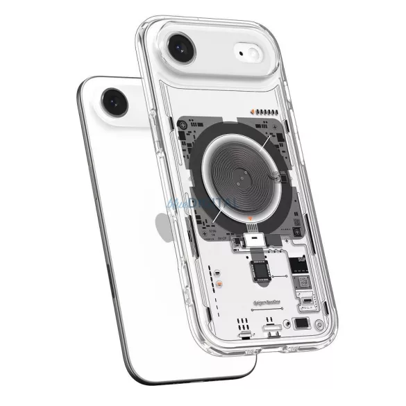 HUSĂ! - SPIGEN CAZ ULTRA HIBRID MAG MAGSAFE IPHONE 17 AER NEO UNUL
