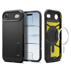   HUSĂ! - SPIGEN caz TOUGH ARMOR MAG compatibil cu MagSafe pentru IPHONE 17 Air negru