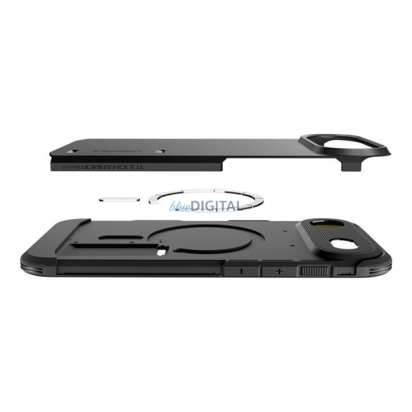 HUSĂ! - SPIGEN caz TOUGH ARMOR MAG compatibil cu MagSafe pentru IPHONE 17 Air negru