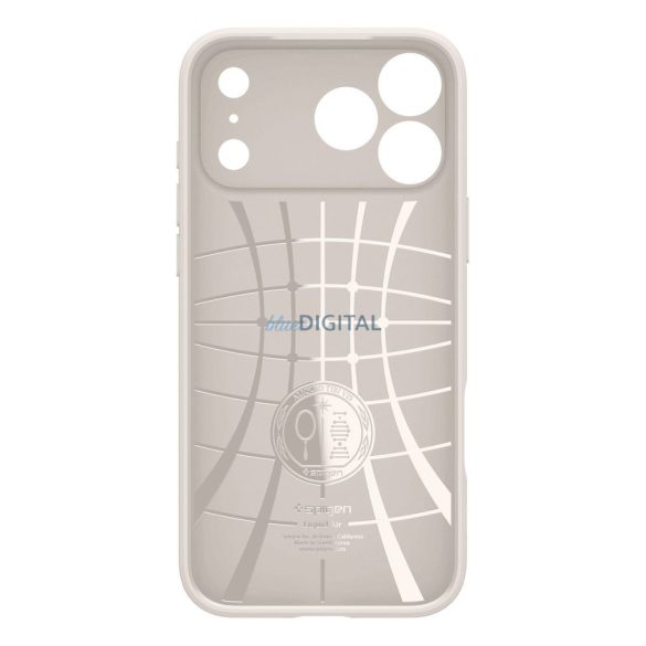 HUSĂ! - CAZ SPIGEN LICHID AER IPHONE 17 PRO TITAN NATURAL