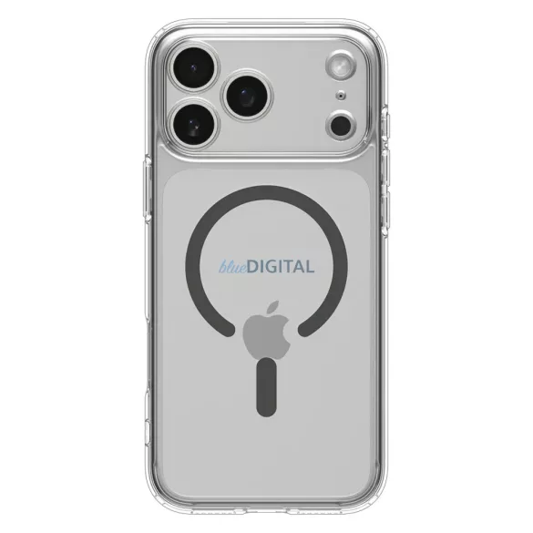 HUSĂ! - Husă SPIGEN ULTRA HYBRID MAG compatibilă MagSafe pentru IPHONE 17 Pro în grafit deschis